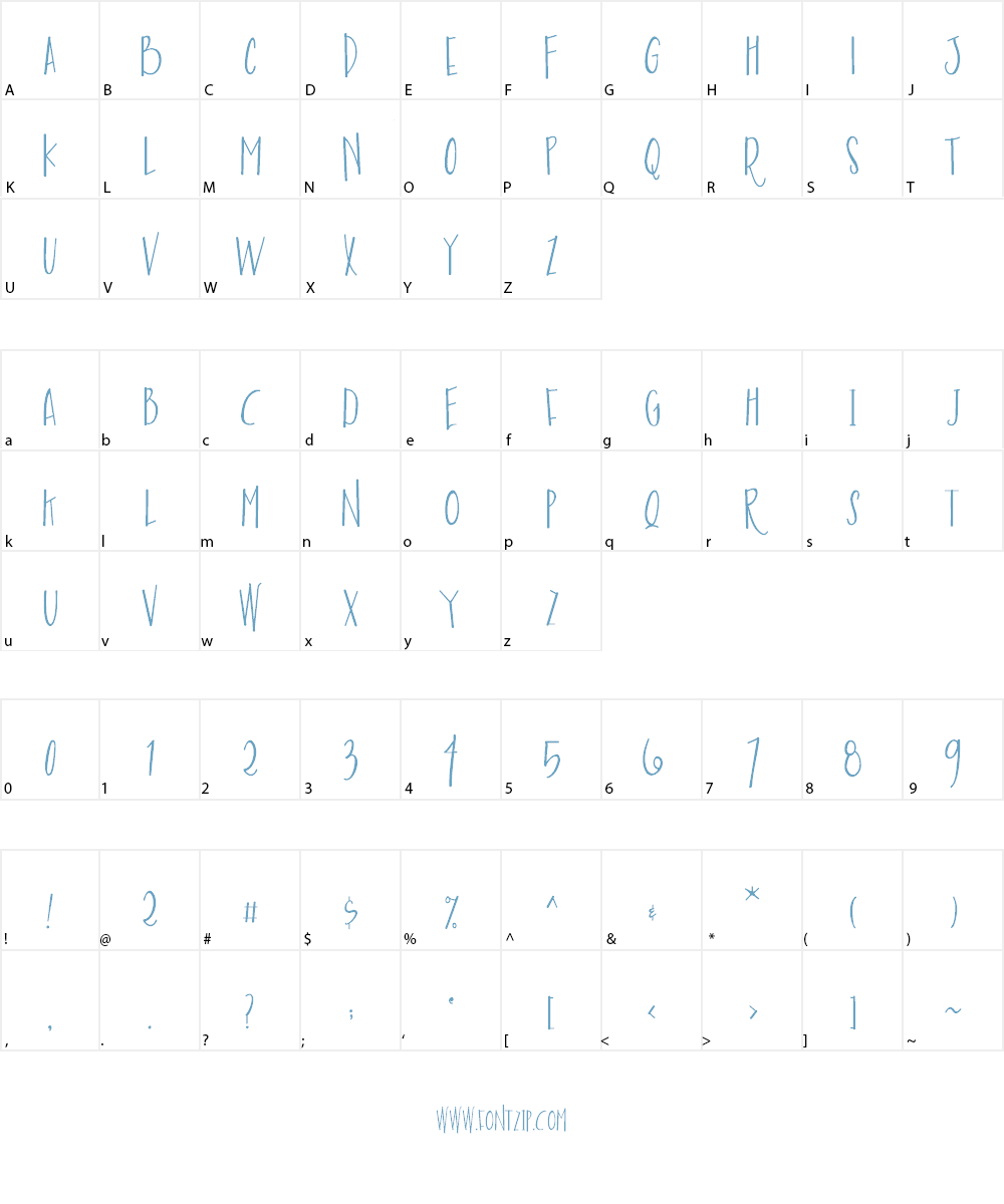 Austie Bost Envelopes Print Font Character